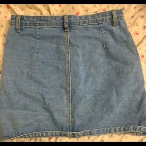Denim skirt